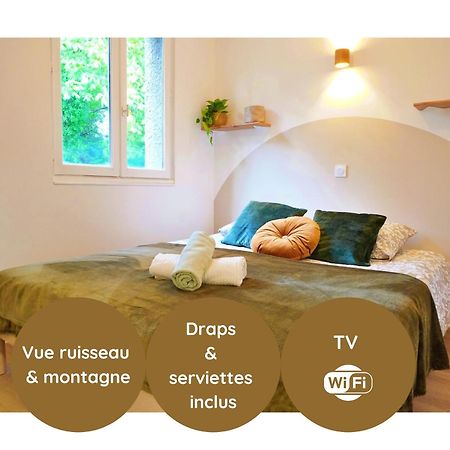 Apartamento "Cocon Biellois" - Calme, Vue & Parking Bielle Exterior foto