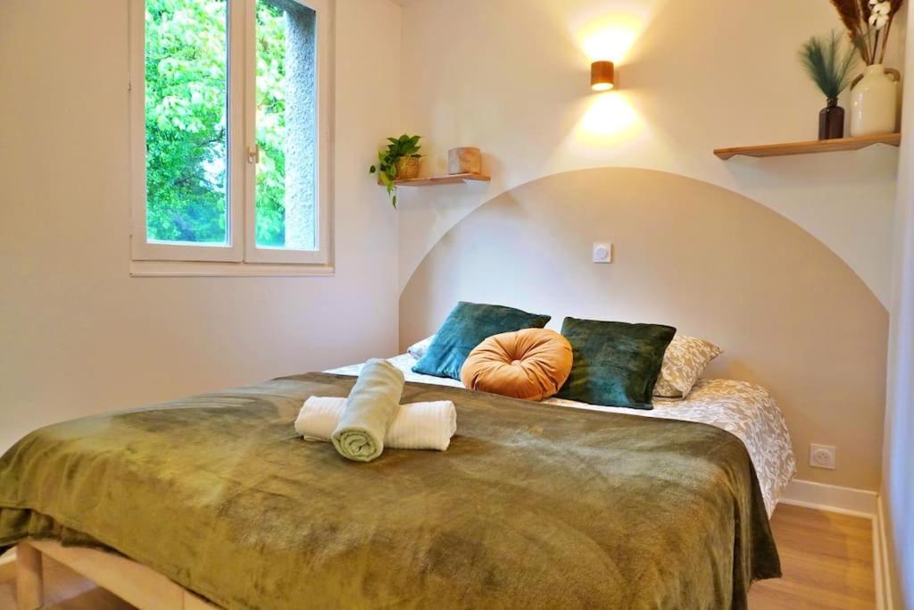 Apartamento "Cocon Biellois" - Calme, Vue & Parking Bielle Exterior foto