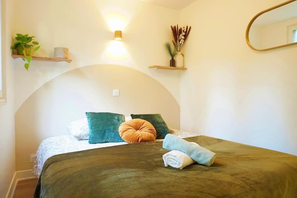 Apartamento "Cocon Biellois" - Calme, Vue & Parking Bielle Exterior foto
